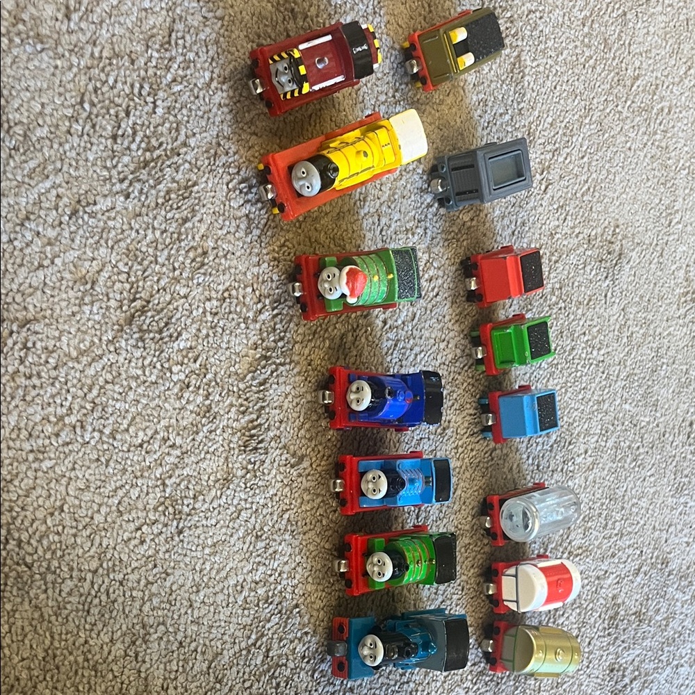 Colorful Thomas the Train Engine Toy Set